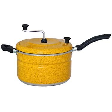 Imagem de Pipoqueira N.20 Alumínio Colors Gastrobel: Amarelo Pig