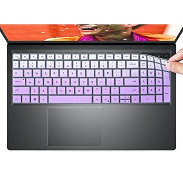 Imagem de Capa de teclado para laptop Dell Inspiron 15 3510 3511 3520 3530 3535 5510 5515 5518, Inspiron 16 5640 5645, 2025 Dell 15 DC15250 DC1525 5 15,6S kin, Ombre Roxo