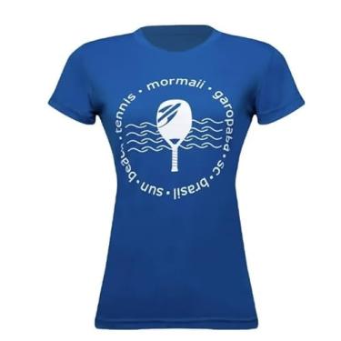 Imagem de Camiseta Feminina Manga Curta Beach Tennis Sun Turquesa - Mormaii M