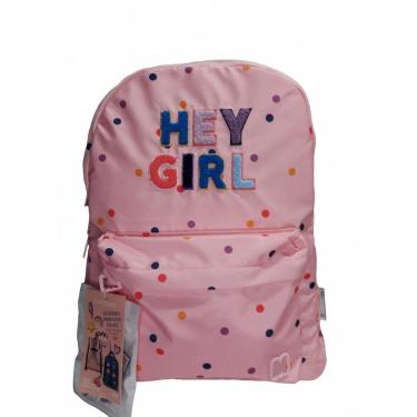 Imagem de Mochila de Costas Poá Rosa Ref: 64468 Marshmallow by DKT Diplomata