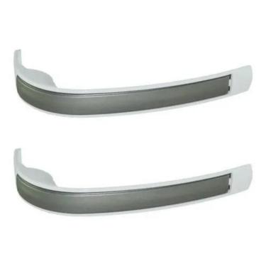 Imagem de Kit 02 puxador geladeira brastemp consul brm37 brm43