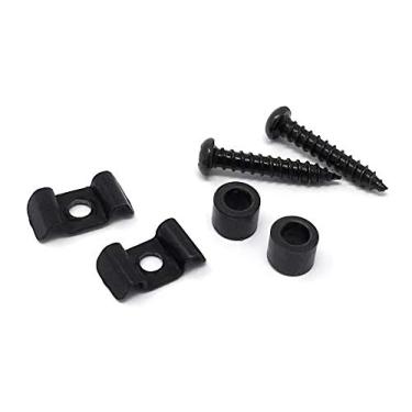 Imagem de Guia de retentor de árvore de corda vintage preto (conjunto de 2) para guitarra Fender Stratocaster da VINTAGE FORGE | SRT60-BLK