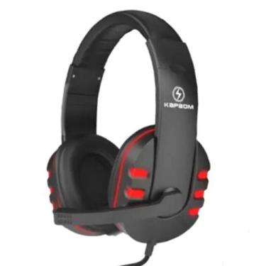 Imagem de Fone Headset Gamer Estéreo com Microfone Kapbom