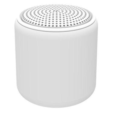 Imagem de Caixinha Som Bluetooth Silicone Speaker Amplificada Branco - SHOPPIND 