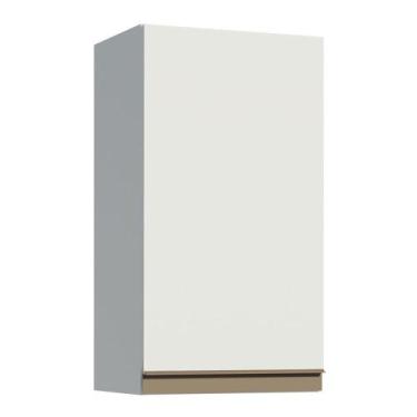 Imagem de Armário de Cozinha Aéreo 35 cm 1 Porta Branco Reims Madesa, Branco