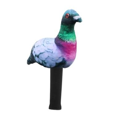 Imagem de Pegciuho Capa de Cabeça de Motorista de Golfe de Pelúcia Macia, Equipamento de Golfe, Anti-riscos, Lembrança de Clube, Novidade, Presente de Golfe, Capa de Cab, Pombo