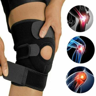 Imagem de Suporte De Joelho Fitness Patella Fita Bandagem Elástica Esporte Cinta