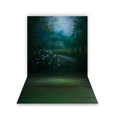 Imagem de Fundo Fotográfico 1,50 X 2,70 - Gestante Floresta Desfocada Fine Art 0