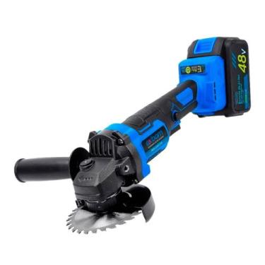 Imagem de Esmerilhadeira Angular Lixadeira Bateria Recarregável 48v 20000mah Tor