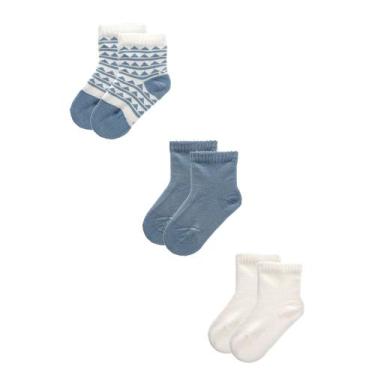 Imagem de Meia Bebê Lupo Kit com 3 Pares - 0200, 16-19