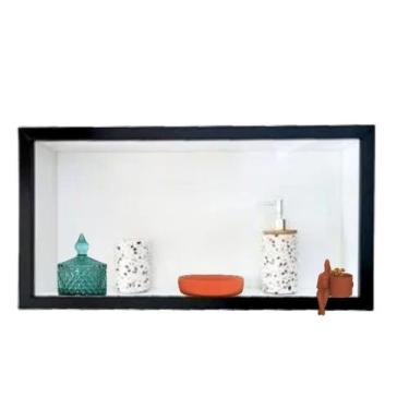 Imagem de Nicho Para Banheiro Em Porcelanato Branco 60x30x10 Cm - PHZ, Branco Co