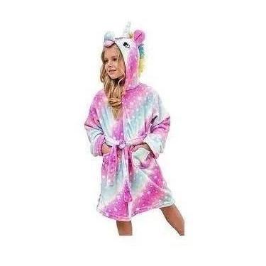 Imagem de Roupão De Unicórnio Infantil - Saída De Banho/piscina/praia - Rey Shop