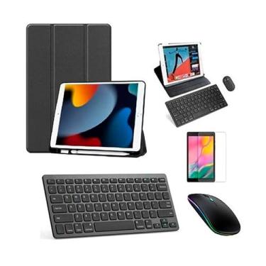 Imagem de BDNET, Capa +película Tablet Cover Para iPad 9 Teclado,mouse,supote