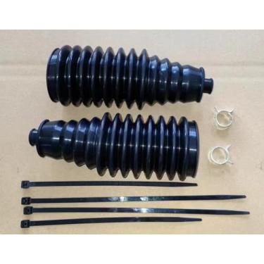 Imagem de Um par de foles do lado do motorista e do passageiro do rack de direção substitui 5417106 para Polaris RZR PRO XP 2020-2024, Turbo S, Turbo R, General XP 1000 Utvs