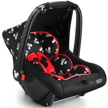 Imagem de Bebê Conforto Mickey Disney Até 13 Kg Cadeira Infantil Carro Com Alça 
