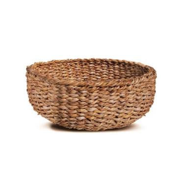 Imagem de Cesto Seagrass Organic Tyft Red.Dhaka 36cm - YOI