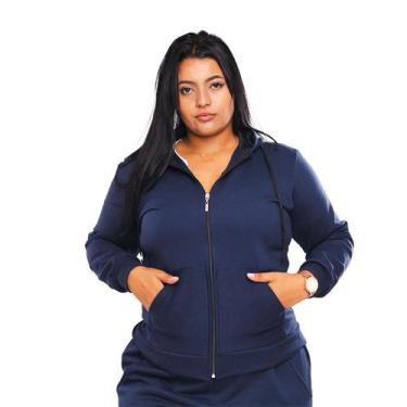 Imagem de Blusa de Moletom Feminina Corte Slim Conforto e Sofisticação Confira A