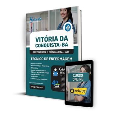 Imagem de Apostila Prefeitura de Vitória da Conquista - BA 2024 - Técnico de Enf