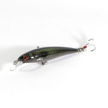 Imagem de Isca Artificial para Pesca Meia Agua Barbela Curta 2 Garateias 9,5cm 8
