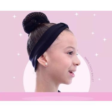 Imagem de Kit Faixa E Redinha Para Cabelo Ballet Jazz Bailarina - Maria Chica, R