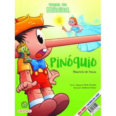 Imagem de Livro - Turma da Mônica - Vira-virou - Mágico de Oz / Pinóquio