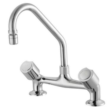 Imagem de Misturador para Cozinha de Mesa 3002 C 40 Domus Meber Metais