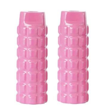 Imagem de Pedaleira Pequena 77mm Aluminio Bicileves - Rosa - Loja Duas Rodas