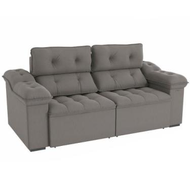 Imagem de Sofá Benoa S161-2-A050 2,6m Molas Ensacadas - BENOA HOME, TITANIO