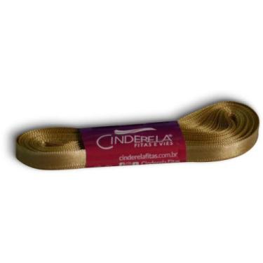 Imagem de Fita de Cetim 7 MM X 10 M Ouro - Fitas Cinderela