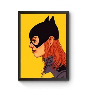 Imagem de Poster Moldurado Batgirl - Fanarte