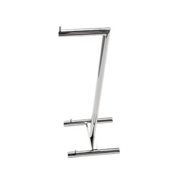 Imagem de Papeleira De Piso Com Revisteiro Inox - Kromus Me0208