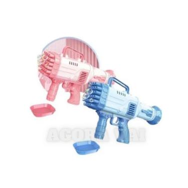 Imagem de Bazuca Lança Bolhas de Sabão Máquina de Fazer Bolhas Brinquedo - Agora