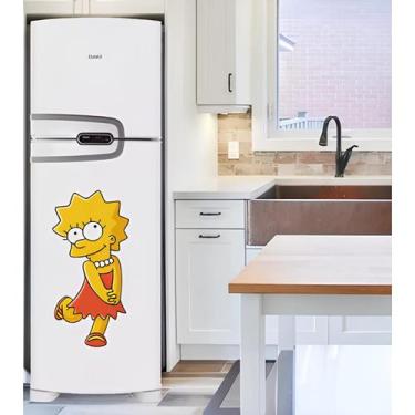 Imagem de Adesivo de Geladeira Lisa Simpson - Lojinha da Luc Adesivos