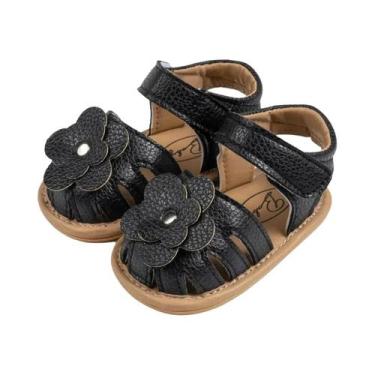 Imagem de Sandálias de Praia para Bebês - Sola Antiderrapante e Design Floral, 1