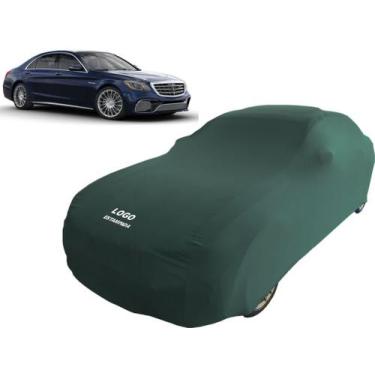 Imagem de Capa Automotiva Mercedes S 53 Amg Tecido Helanca Cor Preta - Mz, Verde