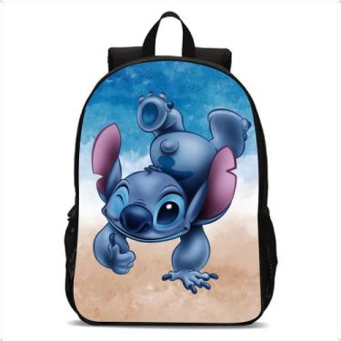 Imagem de Mochila Escolar Infantil Lilo Stitch Bolsa De Costas - Broome, Sti11
