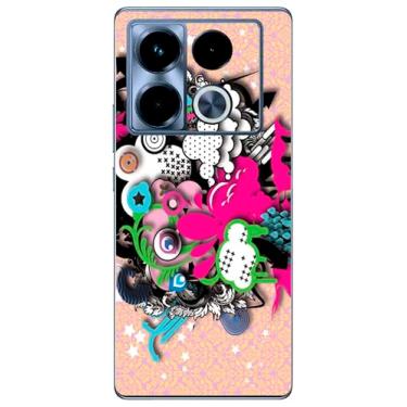 Imagem de Capa Adesivo Skin104 Verso Para Infinix Note 40 Pro 4G X6850