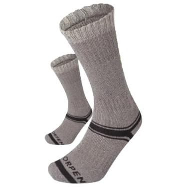 Imagem de Lorpen Meia ecológica de caça T1 | Perfeita para caça | Design unissex, ecológico e sustentável | Espessura média, totalmente acolchoada | marrom, tamanho médio | pacote com 2