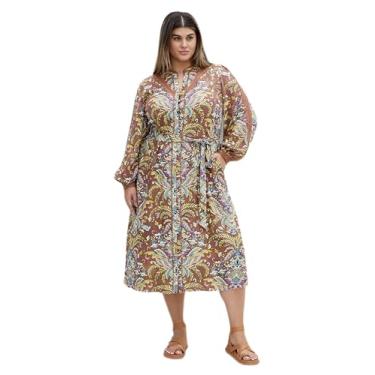 Imagem de City Chic Women's Apparel Vestido feminino City Chic Plus Size Mysteria Mini, Mysteria, 52