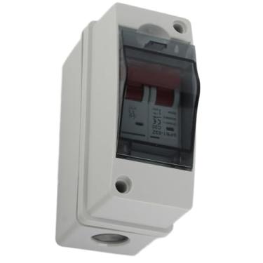 Imagem de Disjuntor Miniatura DC para Conectado à Rede de Painel Solar Fotovoltaico Com Proteção contra Trovões (20A)