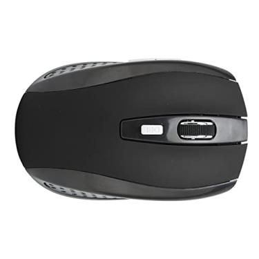 Imagem de Mouse Sem Fio, Mini Mouse Sem Fio 2,4 GHz 3 Níveis DPI Ajustável Ampla Compatibilidade Mouse de Computador Sem Fio Mini Textura Fosca Acessórios de Computador (Preto)