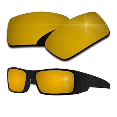 Imagem de Lentes de reposição polarizadas para Oakley Gascan – Várias opções, Bronze Gold Mirrored Coating, 0