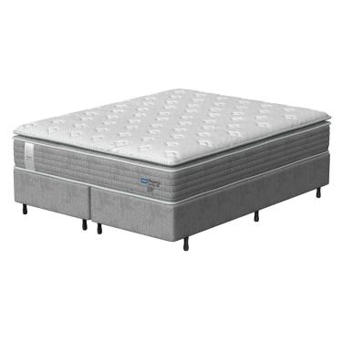 Imagem de Conjunto Box King Mola Ensacada Probel Elegancy Springs (193x203x60cm)