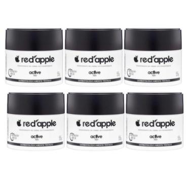 Imagem de Kit 6 Desodorante Em Creme Active 55G - Red Apple