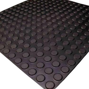 Imagem de Tapete Antiderrapante Emborrachado Piso Moeda 80cm X 1,30m - Kapazi