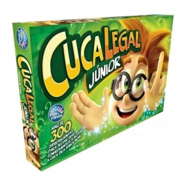 Imagem de Jogo de Tabuleiro Cuca Legal Júnior Infantil 300 Perguntas