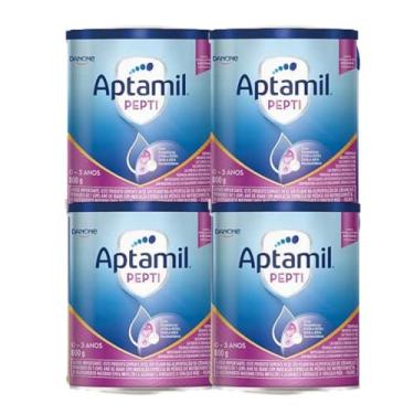 Imagem de Fórmula Infantil Aptamil Pepti 800g - Kit 4 latas