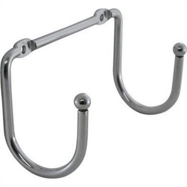 Imagem de M.S.Ganchos Cabide M.S 2-Duplo  Metal Cromado