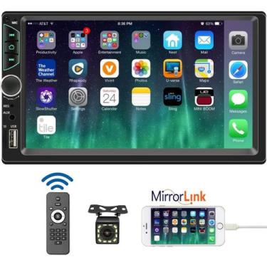 Imagem de Leadfan Estéreo para Carro com Tela de 7 Polegadas Touchscreen - Inclu