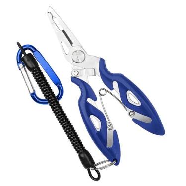 Imagem de Alicate Multifuncional de Pesca - Cortador de Linha, Tesoura e Removed